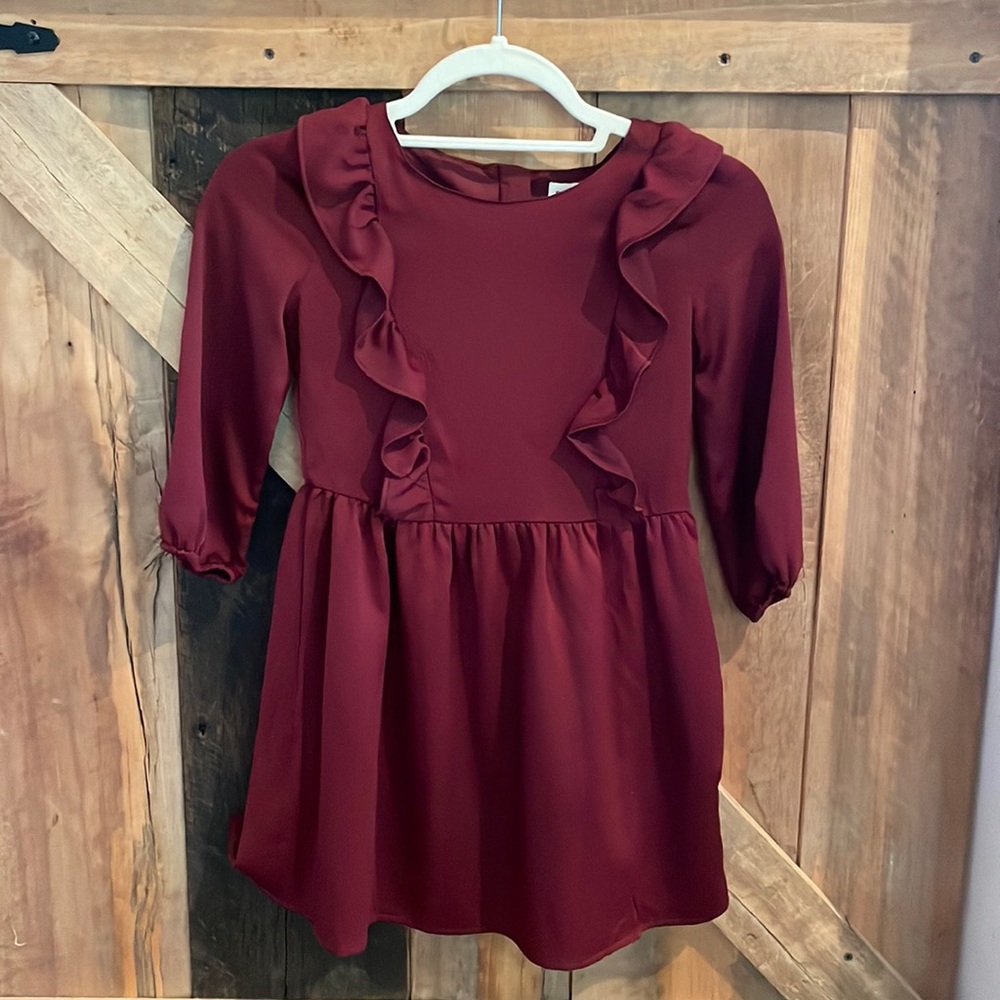 Gap burgundy dress